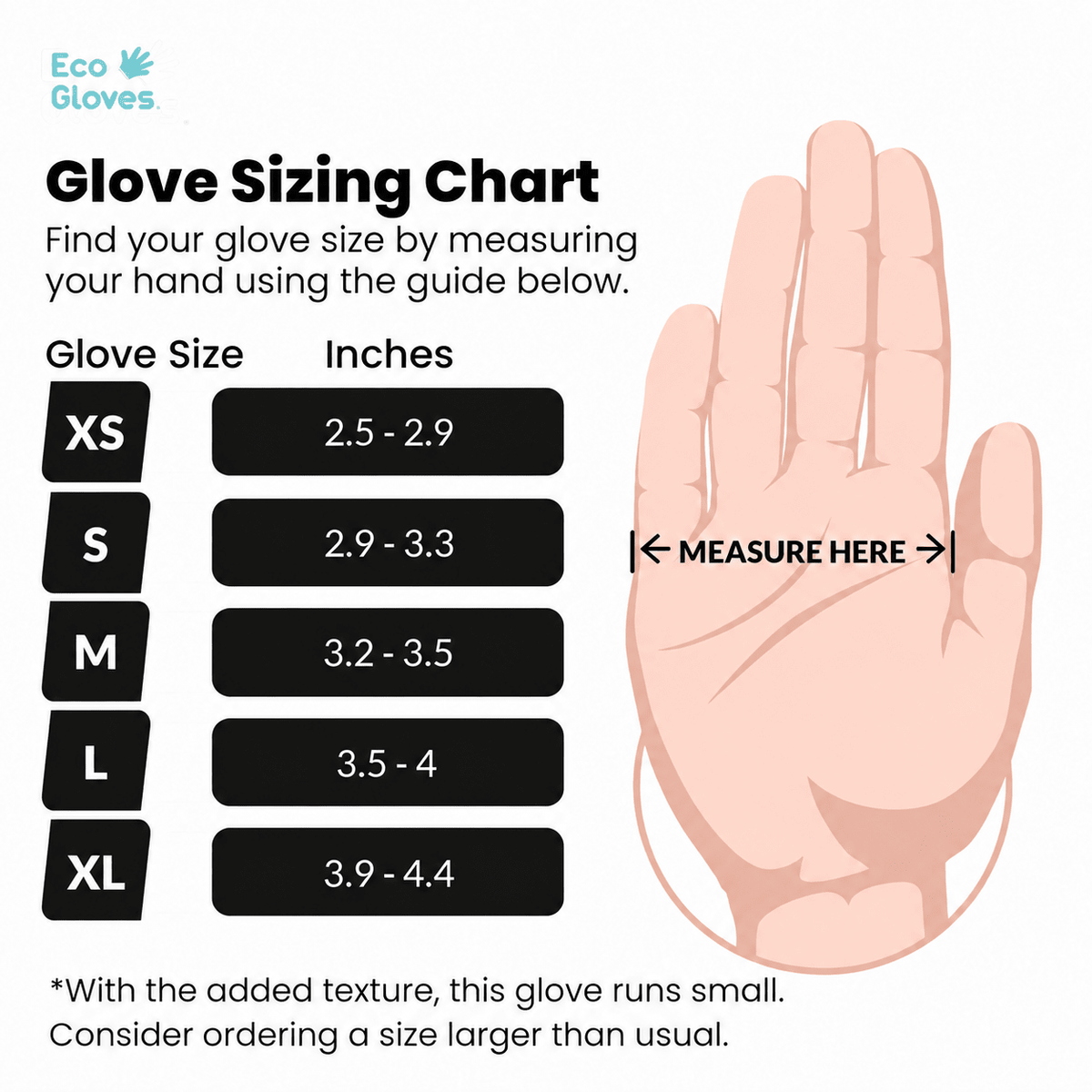 Biodegradable Nitrile Gloves 4 Mil - Black (1,000 Gloves/Case) Eco Gloves - Eco Gloves