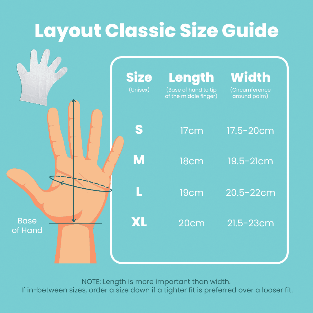 Kids Youth-Size Compostable Disposable Gloves - Clear (2,400 Gloves/Case) - Eco Gloves