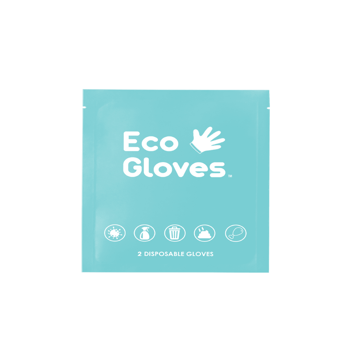 Individually Wrapped Single Packet Compostable Disposable Gloves (1 Pa
