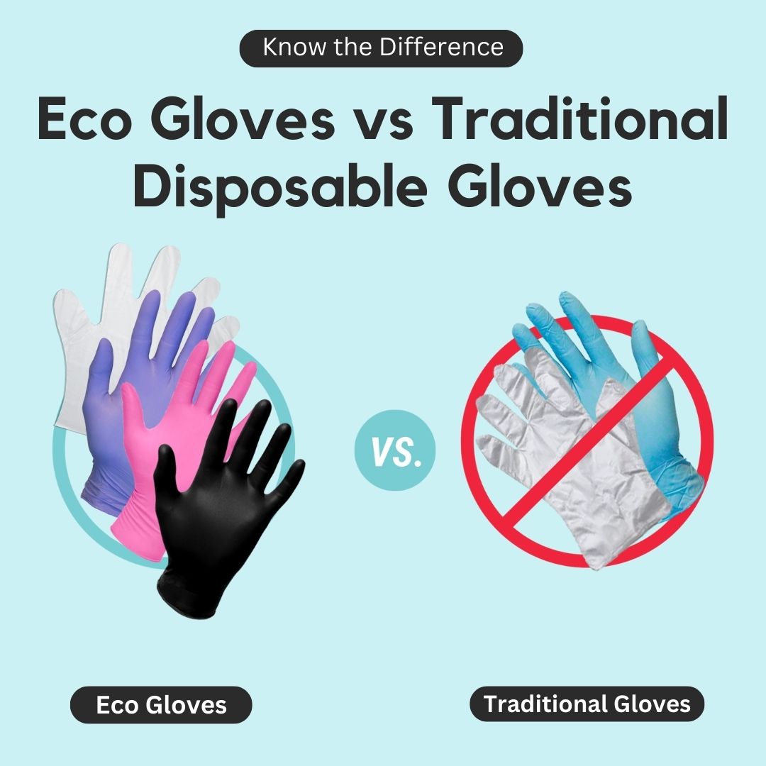 Eco Gloves vs Traditional Disposable Gloves: A Greener Choice for Hand Protection