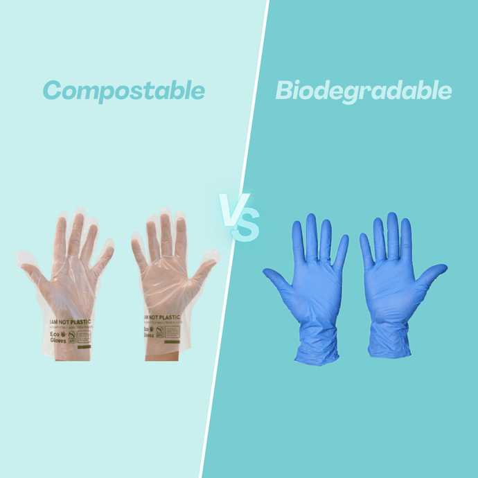 Compostable vs. Biodegradable Gloves: What's the Real Difference?