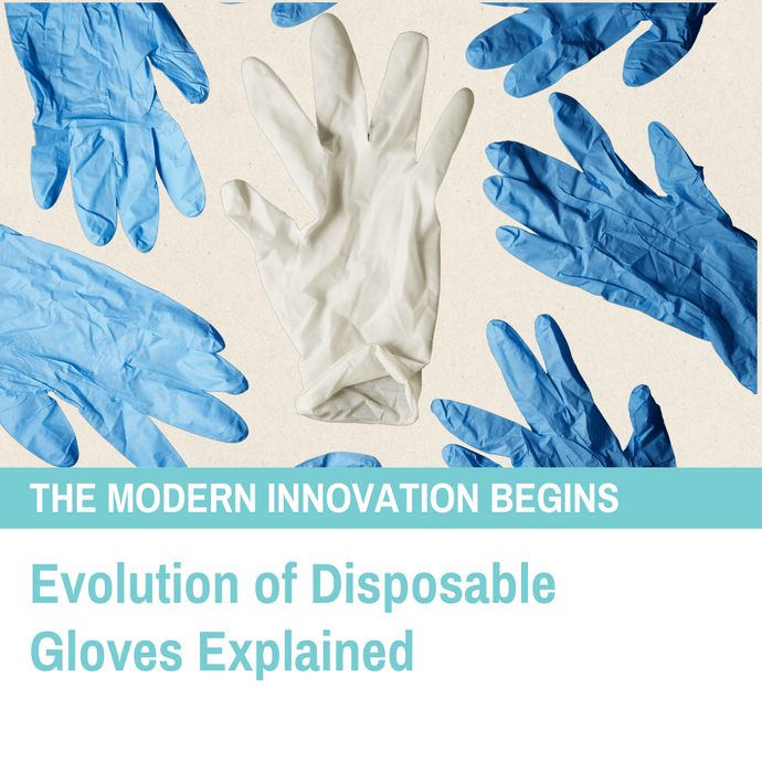 The History and Evolution of Disposable Gloves: From Latex to Nitrile