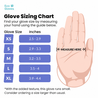 SAMPLES of Biodegradable Nitrile Gloves 4 Mil - Blue Violet | Eco Gloves