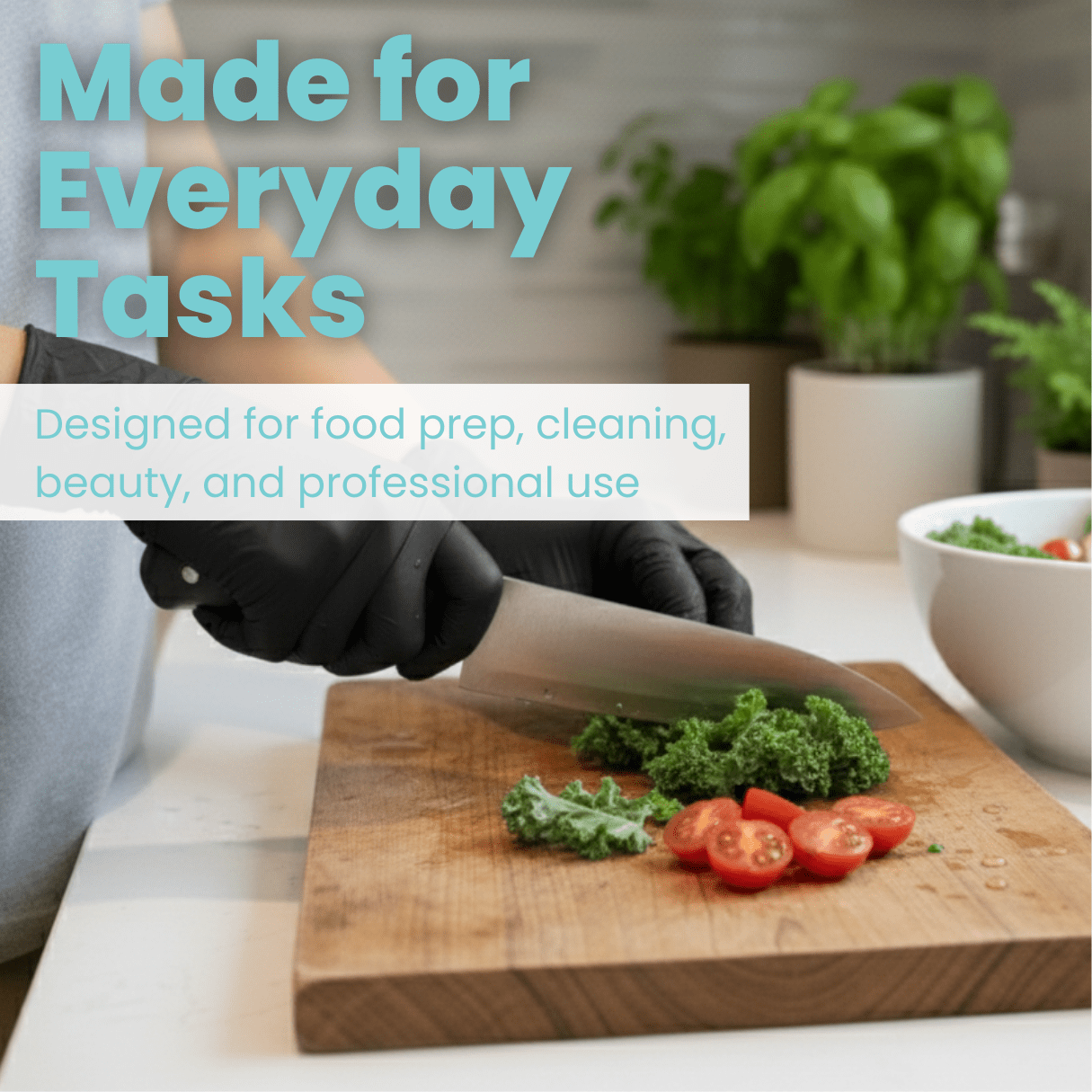 Biodegradable Nitrile Gloves 4 Mil - Black (100 Gloves/Case) Eco Gloves - Eco Gloves