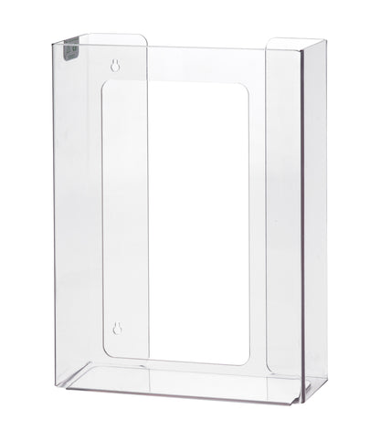3-Box Top Loading Acrylic Glove Dispenser – Heavy-Duty Wall-Mounted Glove Box Holder, 15 "H x 11"W x 4"D