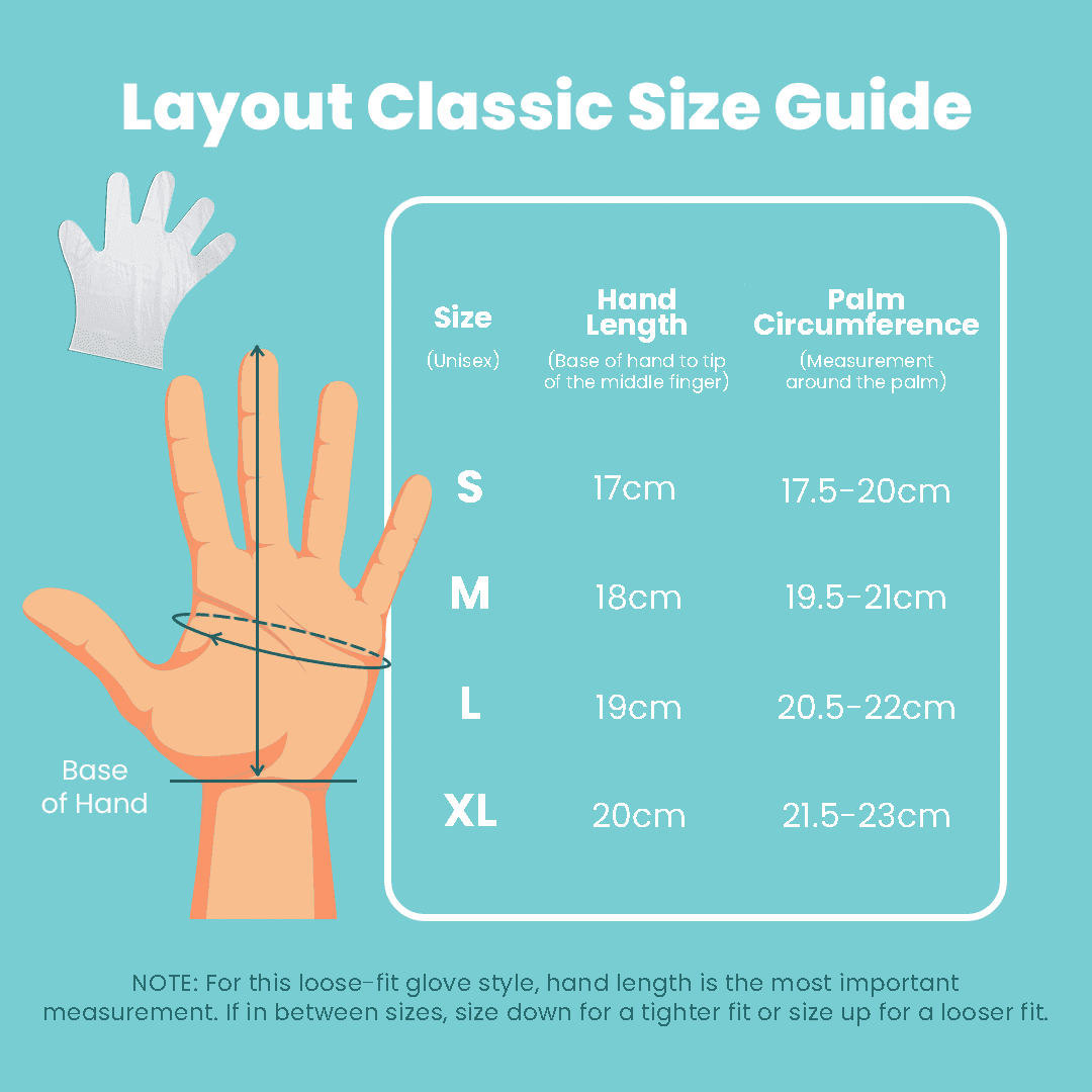 Kids Youth-Size Compostable Disposable Gloves - Clear (2,400 Gloves/Case) - Eco Gloves