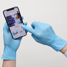 Load image into Gallery viewer, Nitrile Exam Gloves 3.5 Mil - Blue (1,000 Gloves/Case) - Eco Gloves
