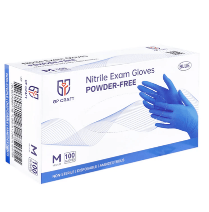 Nitrile Exam Gloves 3.5 Mil - Blue (1,000 Gloves/Case) | GP32 - Eco Gloves