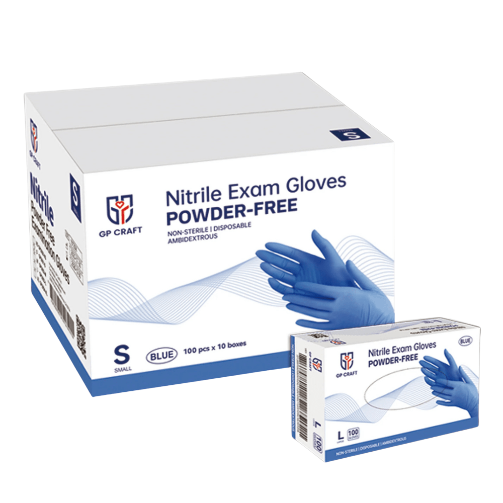 Nitrile Exam Gloves 3.5 Mil - Purple (1,000 Gloves/Case)