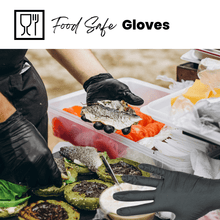 Load image into Gallery viewer, Nitrile Exam Gloves 5 Mil - Black (100 Gloves/Box) - Eco Gloves
