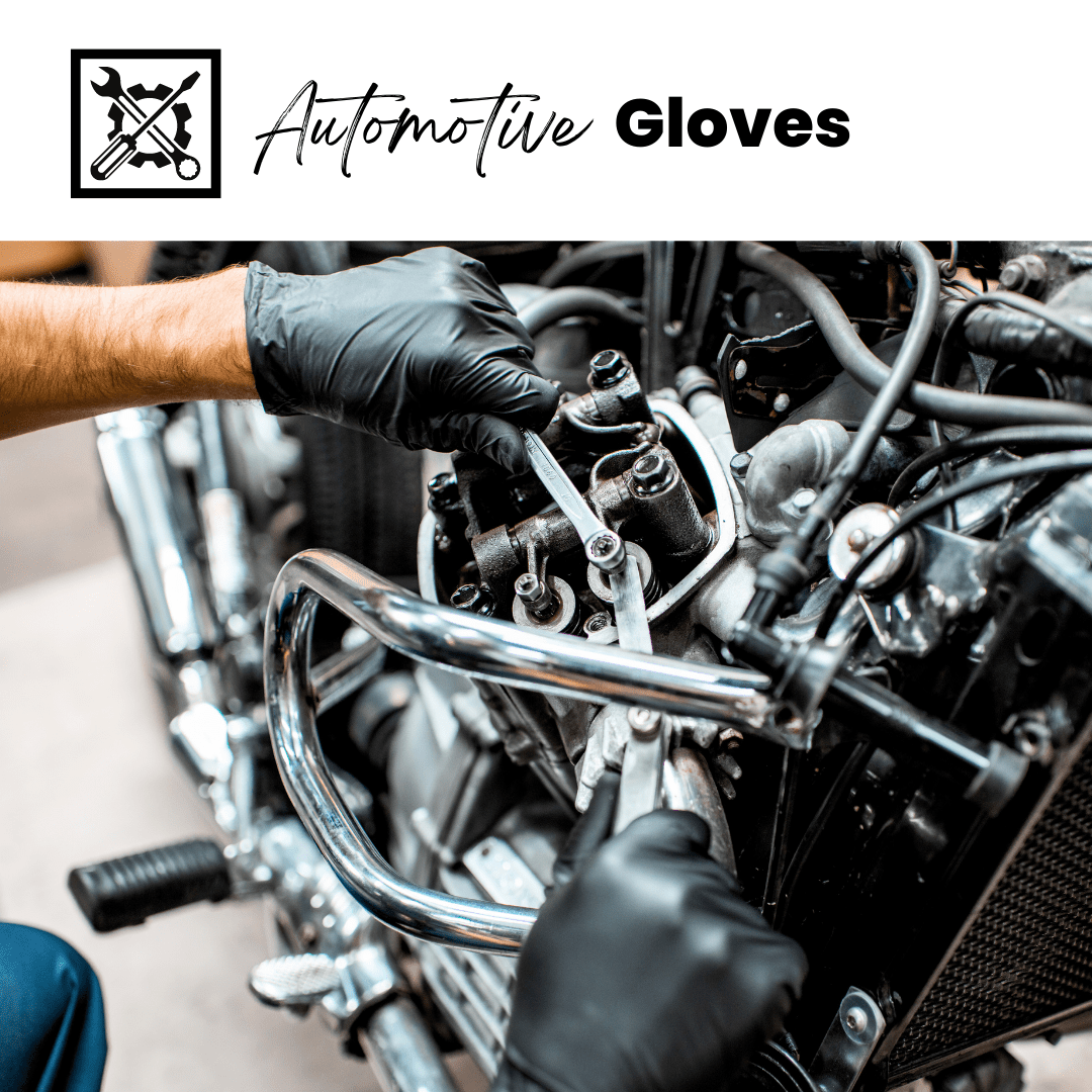 Nitrile Exam Gloves 5 Mil - Black (100 Gloves/Box) - Eco Gloves