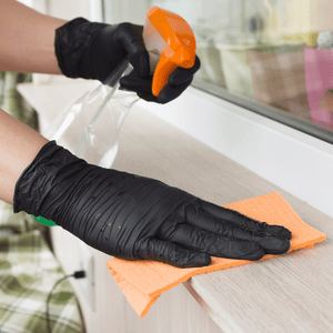 Nitrile Exam Gloves 5 Mil - Black (100 Gloves/Box) | Eco Gloves - Eco Gloves