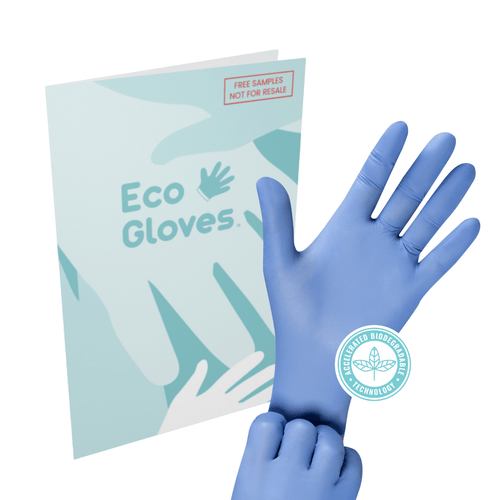 Biodegradable Nitrile Gloves SAMPLES (Limit 1) - Eco Gloves
