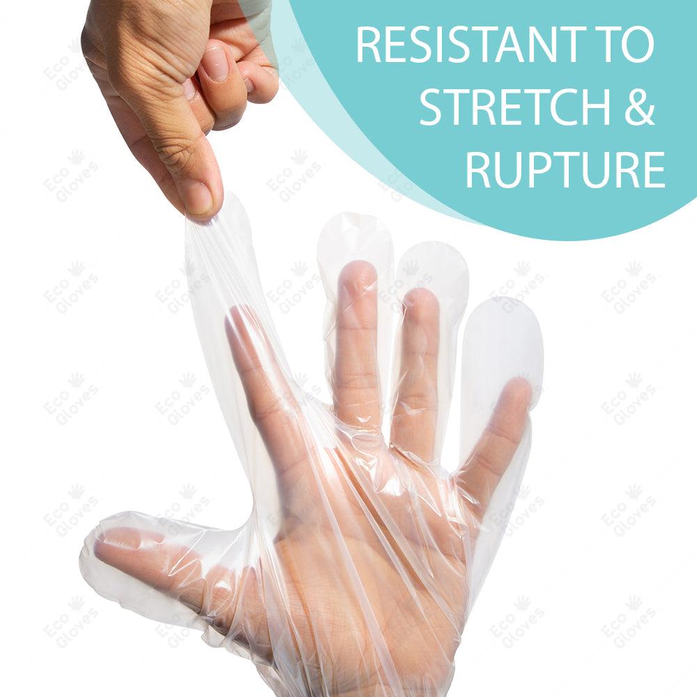 Disposable Eco-Friendly Compostable Gloves (100 gloves/box) - Eco Gloves